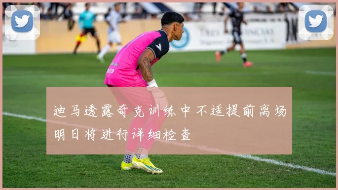 迪马透露奇克训练中不适提前离场明日将进行详细检查